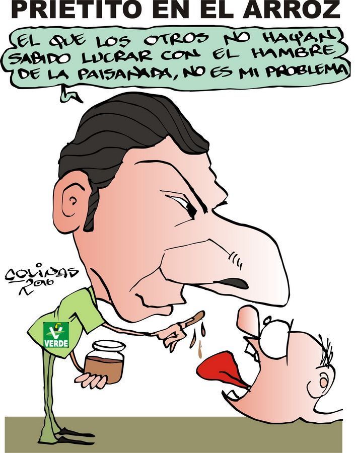 COLINAS: Prietito en el arroz
