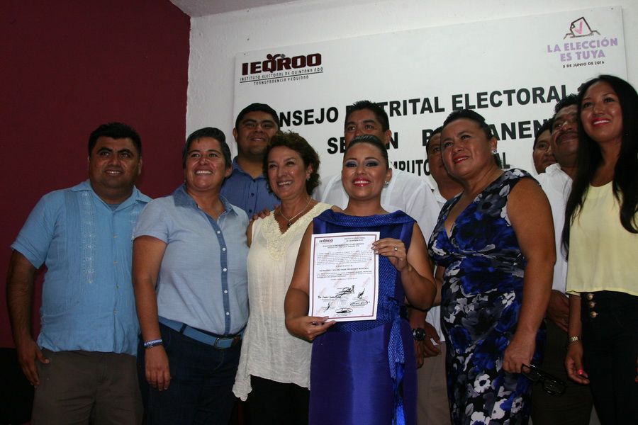 Perla Tun ya es presidenta municipal de Cozumel