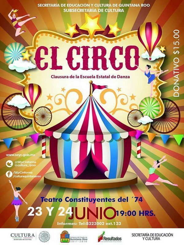 Alumnas de danza protagonizarán el circo