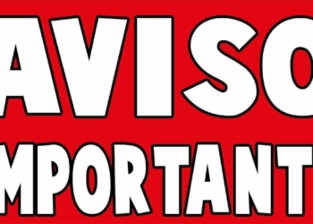 Aviso, conste…