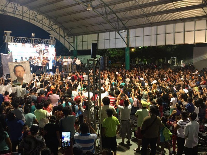 Gobernador Electo sigue reconociendo a Chetumal quién le diera triunfo electoral