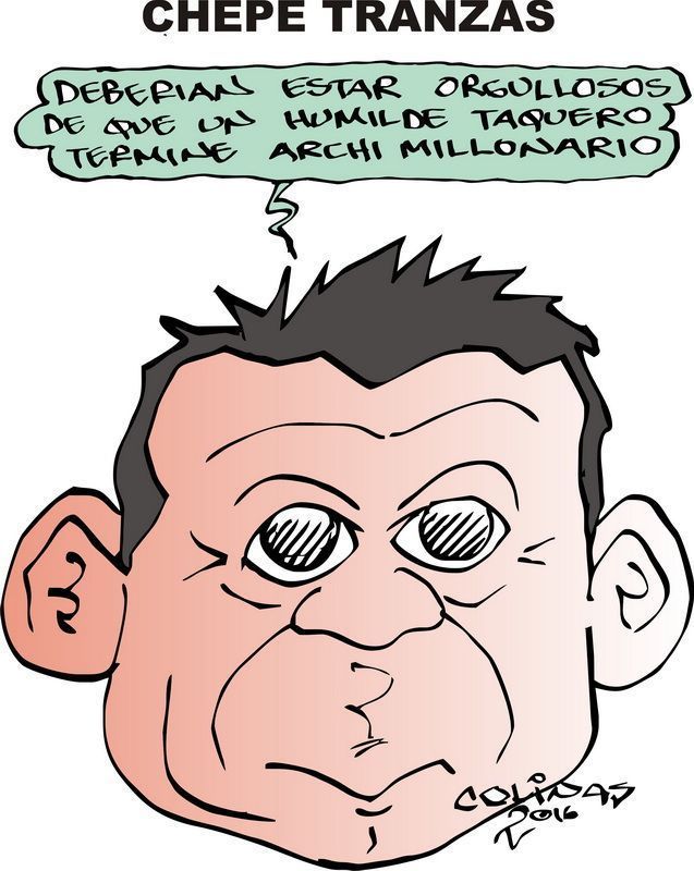 COLINAS: Chepe tranzas