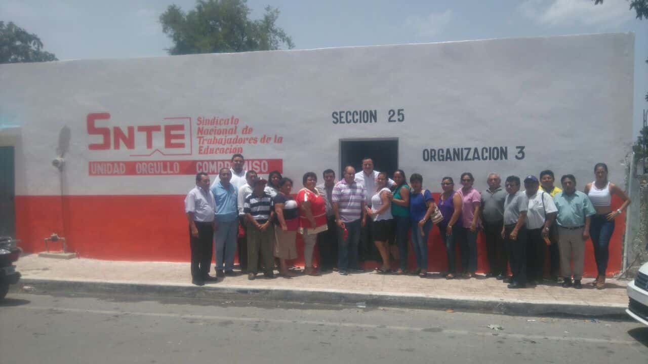 Inauguran oficinas del SNTE en FCP
