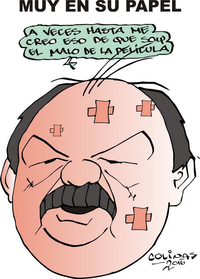 COLINAS: Muy en su papel