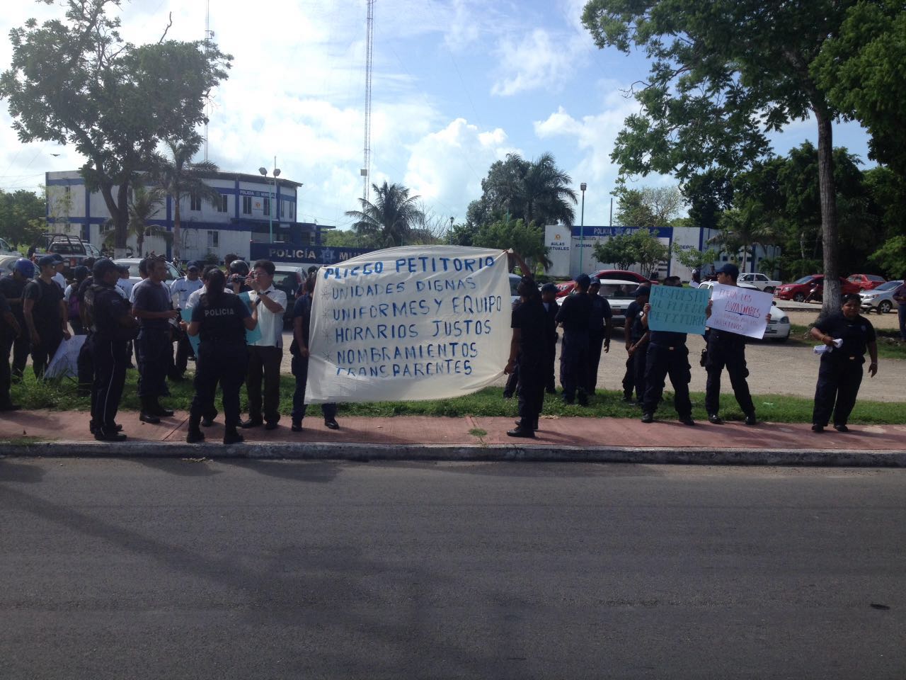 Policías de OPB manifiestan irregularidades en su corporación