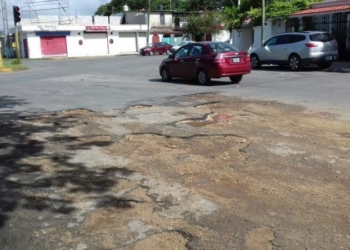 Chetumal con más «cráteres» que en la luna