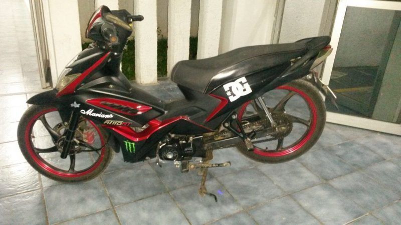 Recuperan motocicleta con reporte de robo en Chetumal