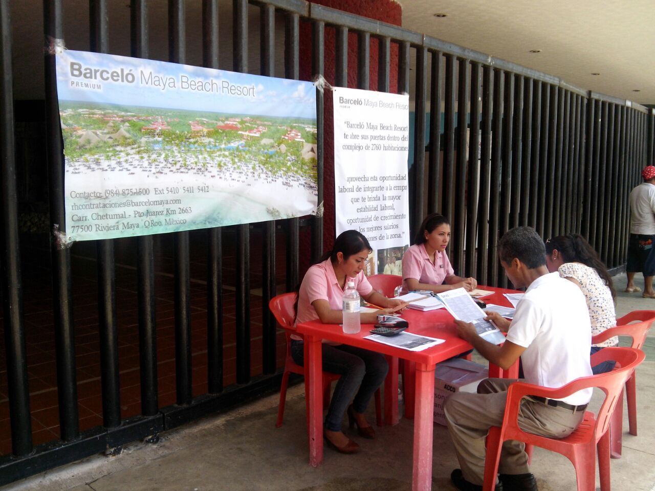 Reclutan chetumaleños para trabajar en la Riviera Maya