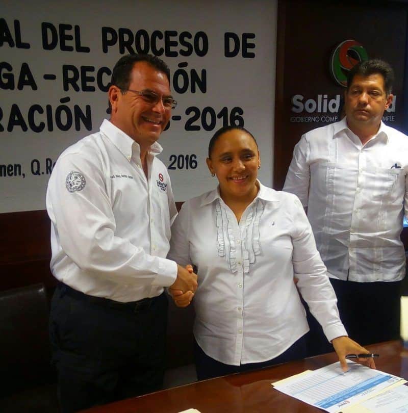 Inicia  Proceso de Entrega – Recepción en Solidaridad