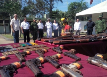 Ejército Mexicano destruye 162 armas de fuego en Chetumal