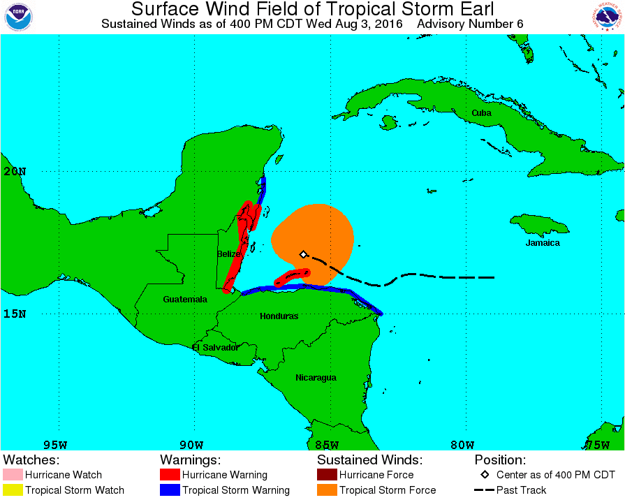 “Earl” ya es huracán