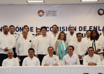 Presenta Remberto Estrada comisión de enlace de entrega-recepción en Benito Juárez