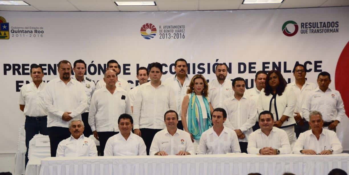 Presenta Remberto Estrada comisión de enlace de entrega-recepción en Benito Juárez