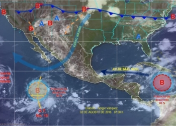 Autoridades en alerta por posible sistema ciclónico cercano a Q. Roo