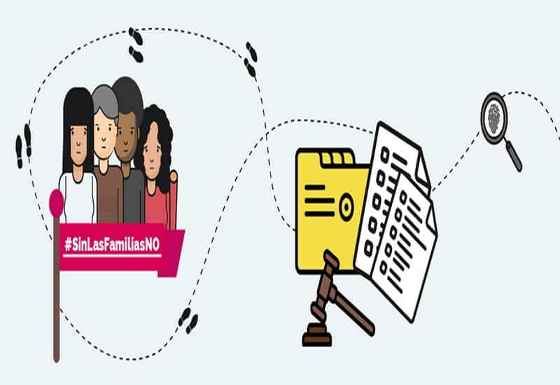 Familiares de víctimas de desapariciones forzadas y desapariciones se reúnen con representantes diplomáticos
