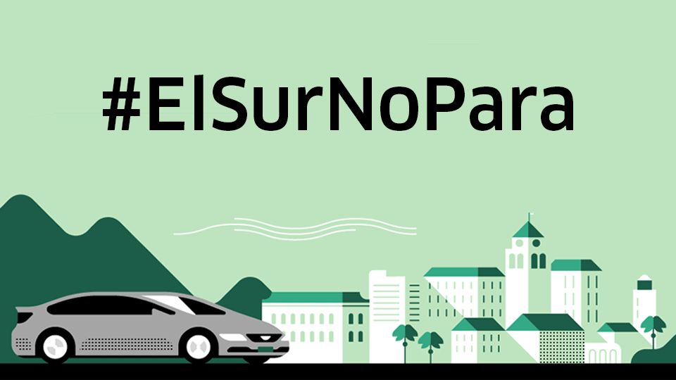 Porque #ElSurNoPara, hoy Uber da viajes gratis