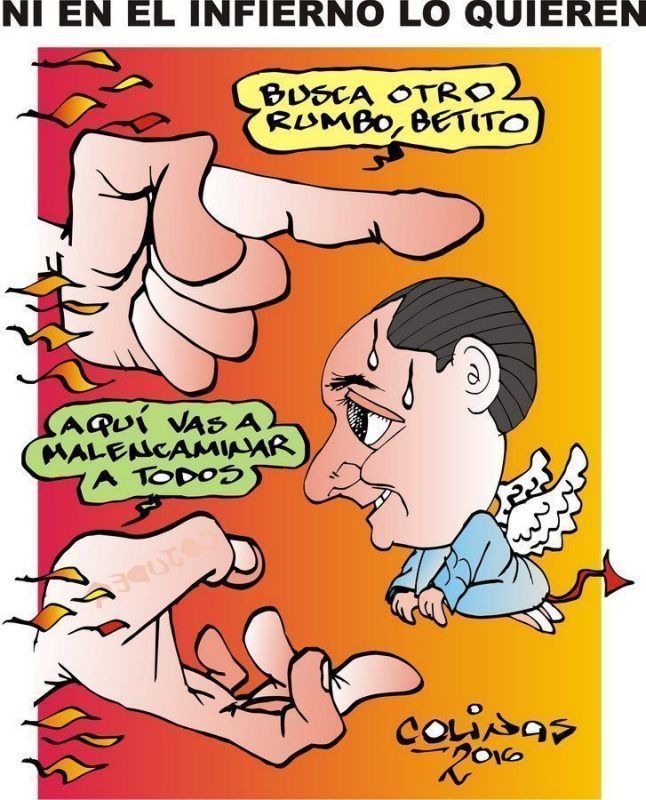 COLINAS: Ni en el infierno lo quieren