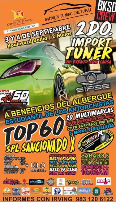 Expo Tuning por una causa estudiantil