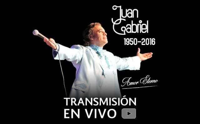 Instituto Nacional de Bellas Artes Homenaje a Juan Gabriel 1950-2016