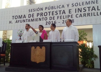 Paoly Perera, hace historia como primera Presidenta municipal de Felipe Carrillo Puerto