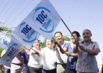 Juntos sociedad y gobierno construimos un mejor solidaridad: Cristina Torres