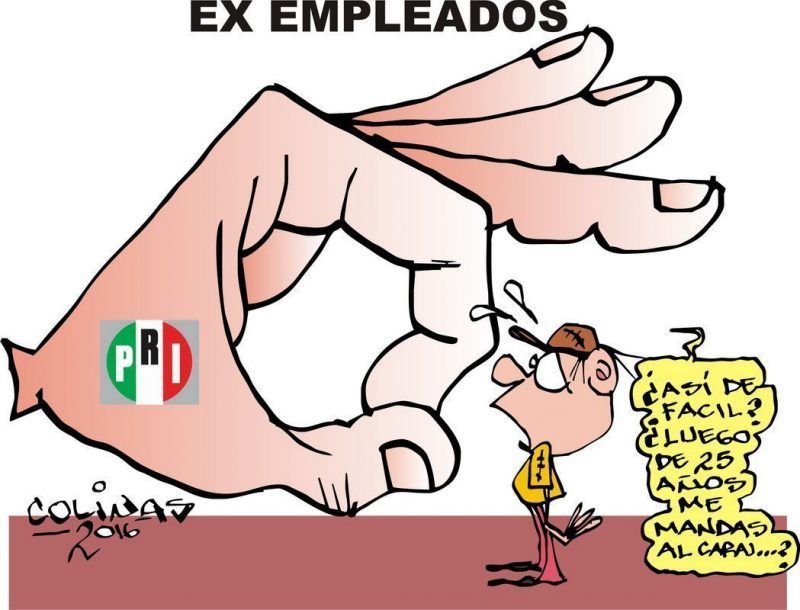 COLINAS: Ex empleados