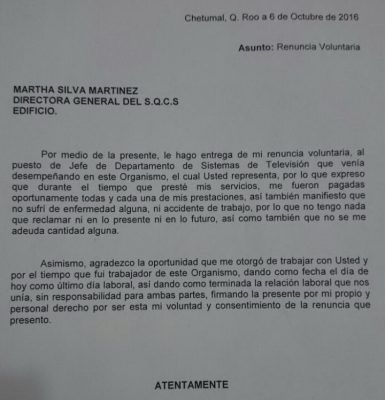 Martha Silva mete cuchillo en el Sistema Quintanarroense de Comunicación Social