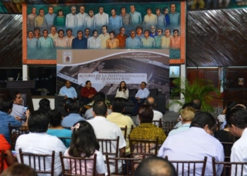 Presentan libro Actores de la Institucionalidad en Quintana Roo