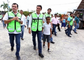 Cumple Remberto Estrada con espacios  públicos dignos para los benitojuarenses