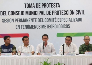 Instala Remberto estrada el consejo municipal de Protección Civil 2016-2018