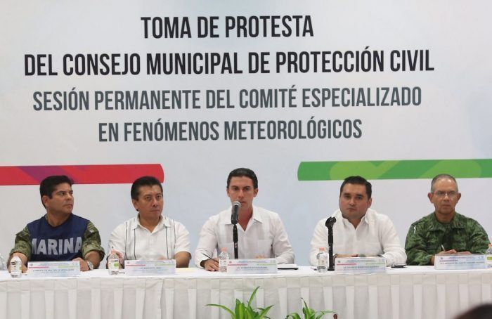 Instala Remberto estrada el consejo municipal de Protección Civil 2016-2018