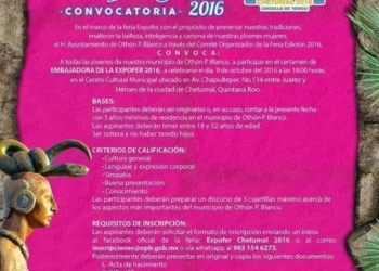 Elegirán a la Embajadora de la Expofer 2016