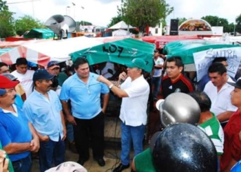 Realizan mototaxistas manifestación pacífica ante la entrada de nuevos sindicatos