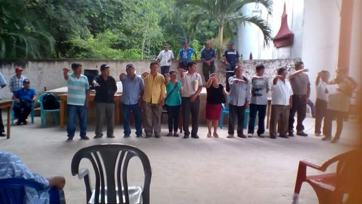 Filiberto Chan Balam comisariado electo de Tihosuco