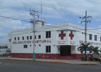 Cruz Roja Chetumal, un elefante medio blanco