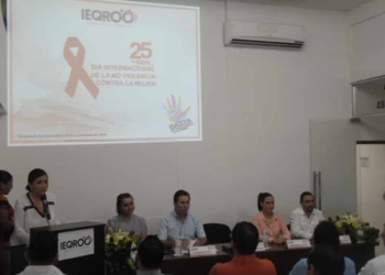 IEQROO Y CDHEQROO promueven un alto a la violencia contra las mujeres