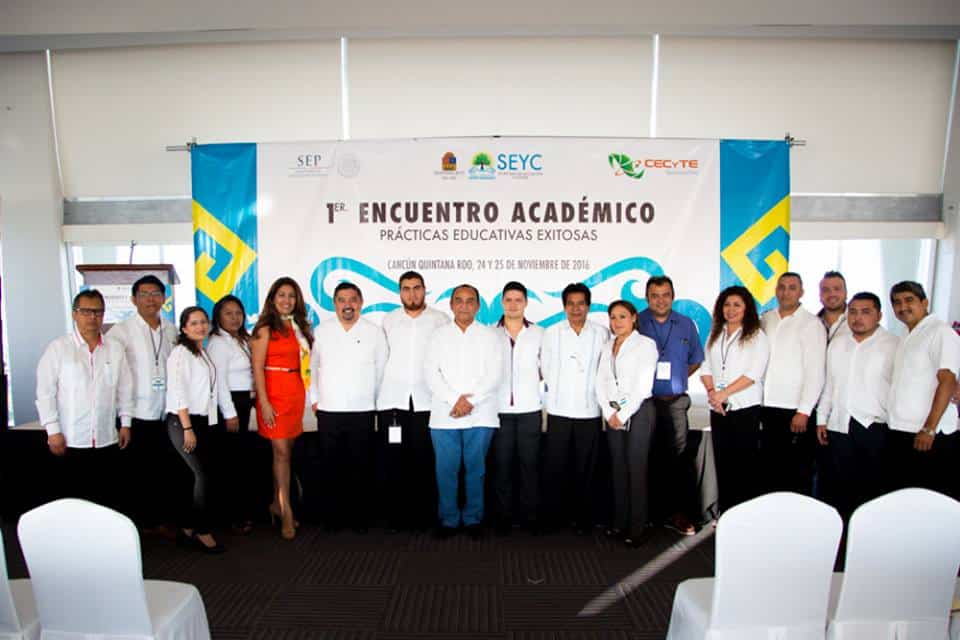 Todo un éxito El Primer Encuentro Académico organizado por el CECYTEQROO