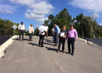 Reunión de autoridades de OPB Y Bacalar para atender proyecto de Relleno Sanitario Intermunicipal