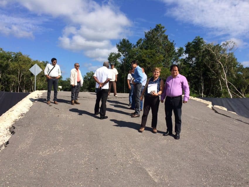 Reunión de autoridades de OPB Y Bacalar para atender proyecto de Relleno Sanitario Intermunicipal