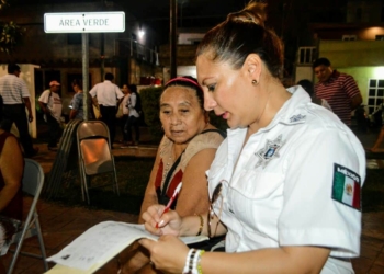 Implementa el gobierno municipal las jornadas por una Isla Mujeres seguro