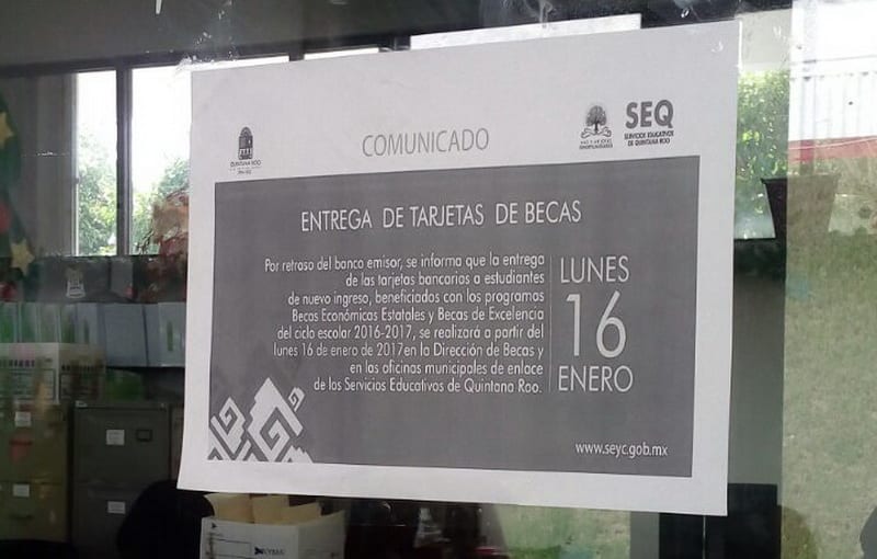 SEyC aplaza regalo de Navidad a estudiantes quintanarroenses
