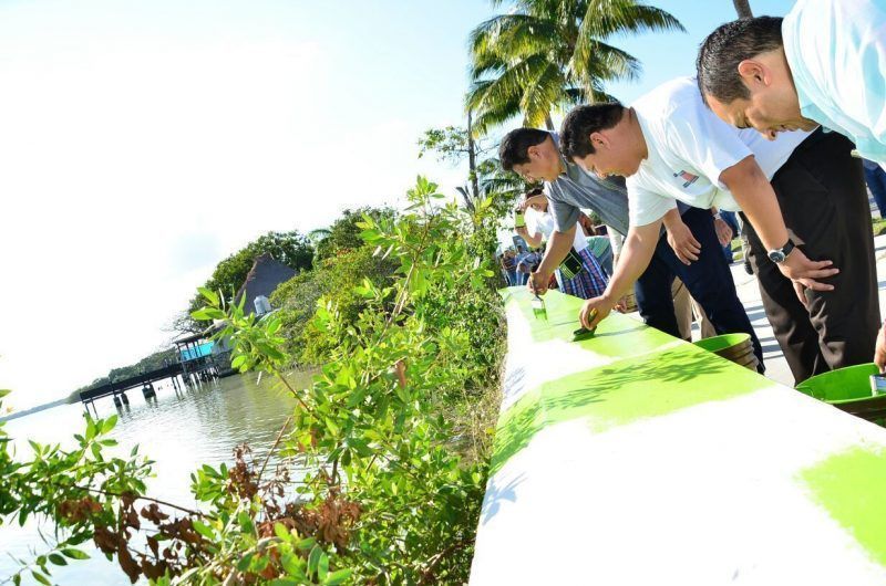Rescate de la imagen del Boulevard de Chetumal