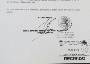 Acusa Manuel Alamilla falsificación de documentación oficial