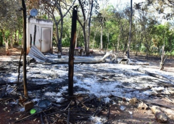 Fuego consume vivienda de Don Octavio; pide ayuda a las autoridades