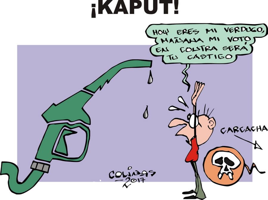 COLINAS: ¡Kaput!