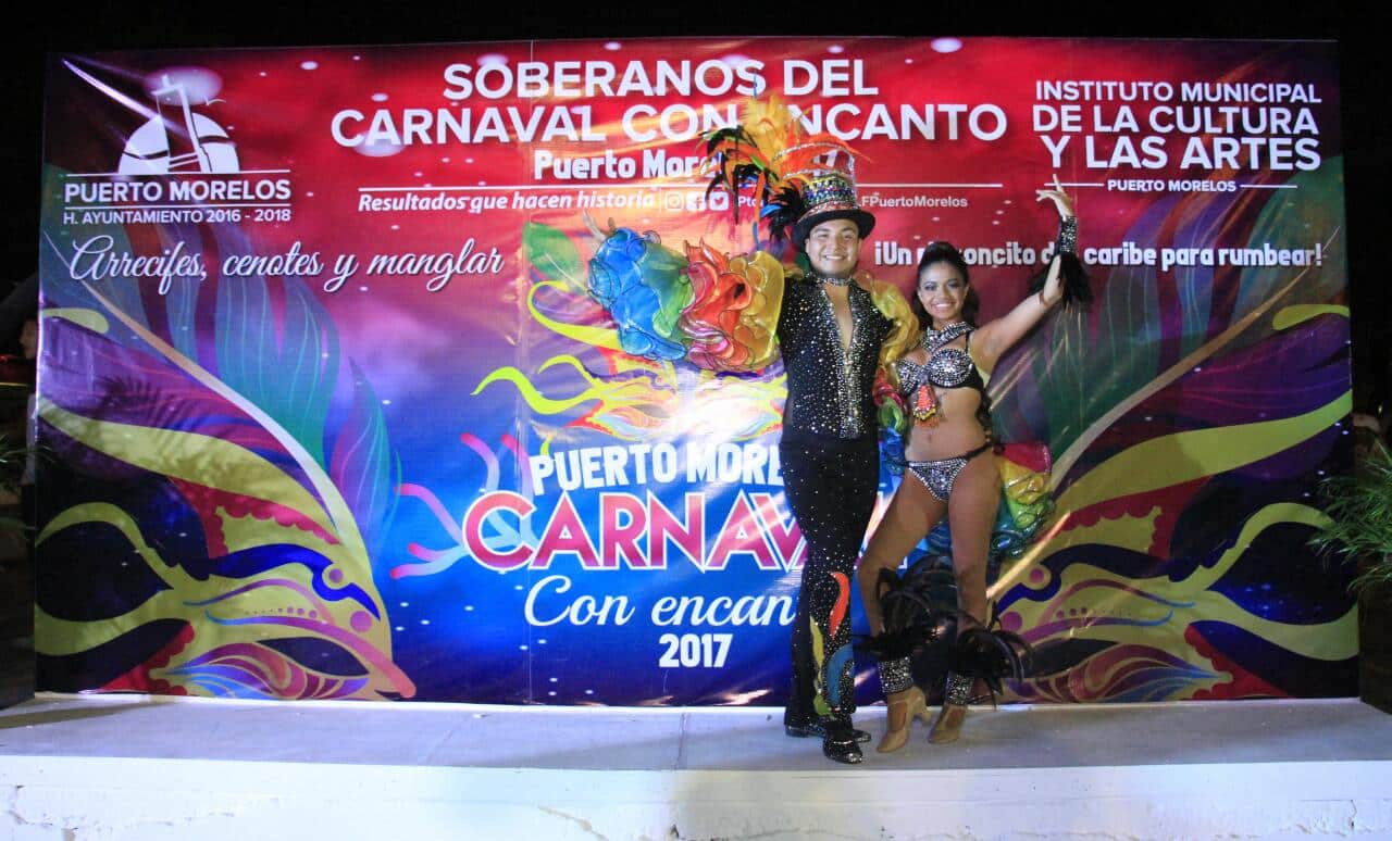 Eligen a Reyes del Carnaval 2017 de Puerto Morelos