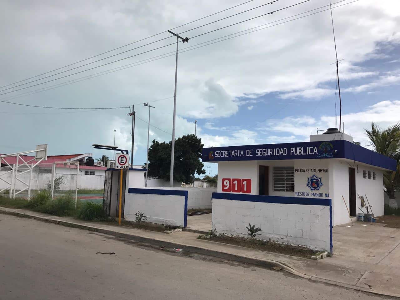 Refuerza la SSPQROO vigilancia con rehabilitación de casetas en Chetumal