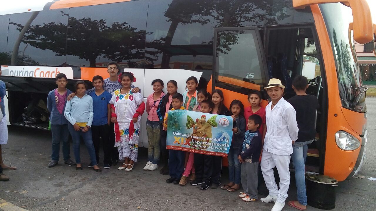 Jóvenes pondrán en alto a Quintana Roo en la XIX Espartaqueada Cultural Nacional