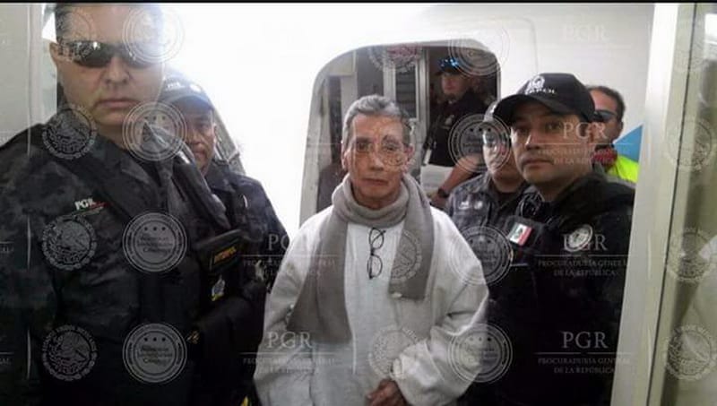 Mario Villanueva llegó a México este medio día