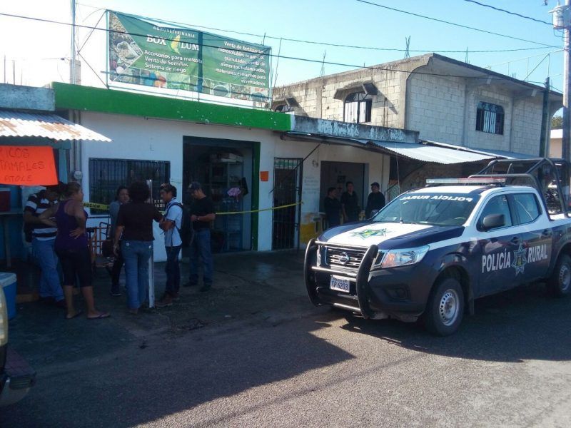 Robo en Agroveterinaria  de Huay Pix